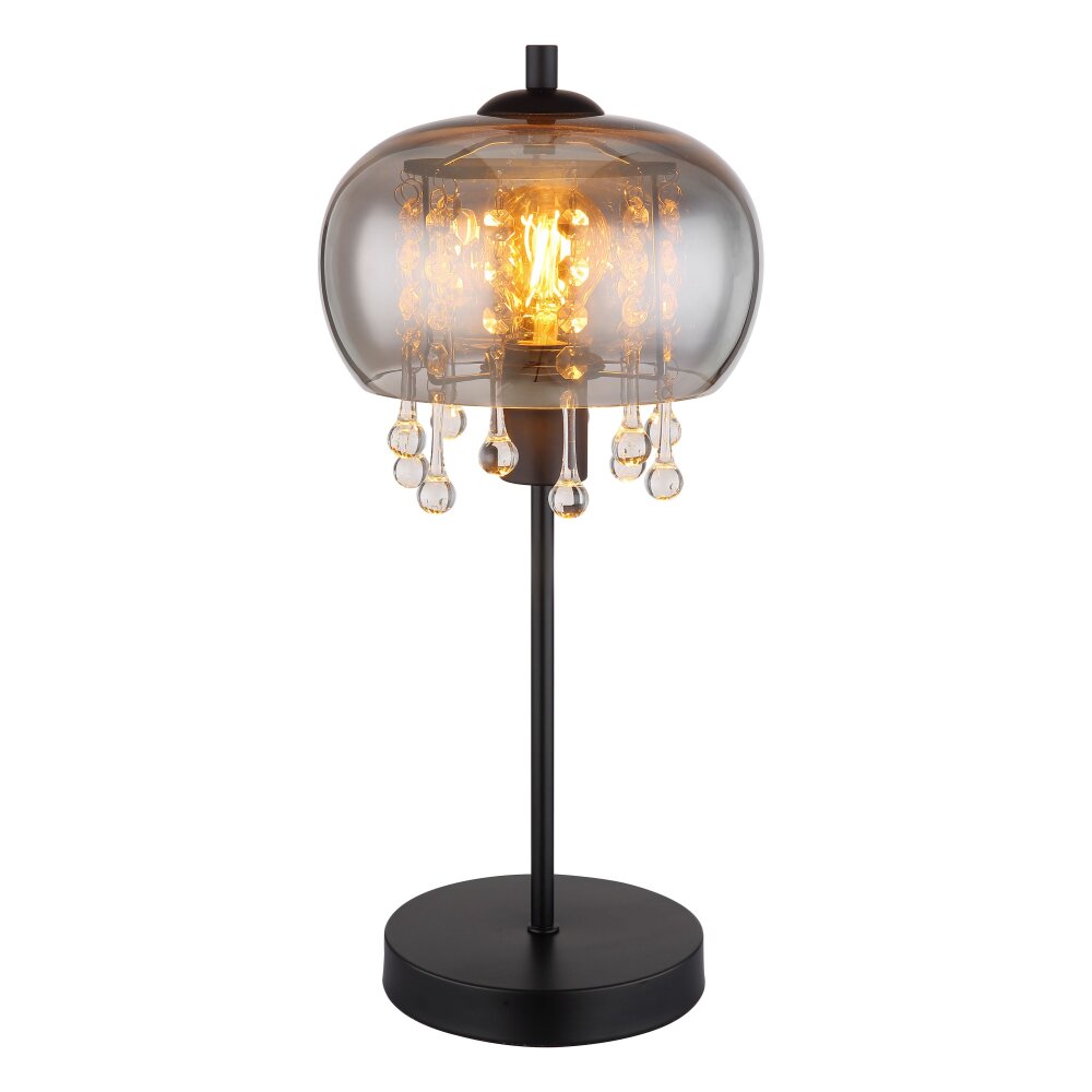 Globo CORRY Lámpara de mesa Negro, 1 luz main product photo
