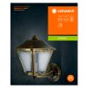 LEDVANCE ENDURA® Aplique para exterior dorado, Negro, 1 luz