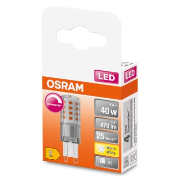 OSRAM LED PIN G9 4 W 2700 Kelvin 470 Lumen