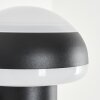 Vinara Aplique para exterior LED Negro, 1 luz, Sensor de movimiento