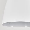 Bakou Lámpara Colgante Blanca, 1 luz