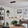 Khovet Lámpara Colgante LED Negro, 1 luz