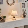 Chrouy Lámpara de mesa Beige, Cromo, 1 luz