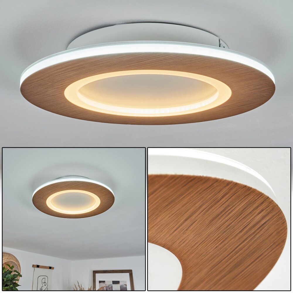 Varoyang Lámpara de Techo LED Blanca, 1 luz main product photo