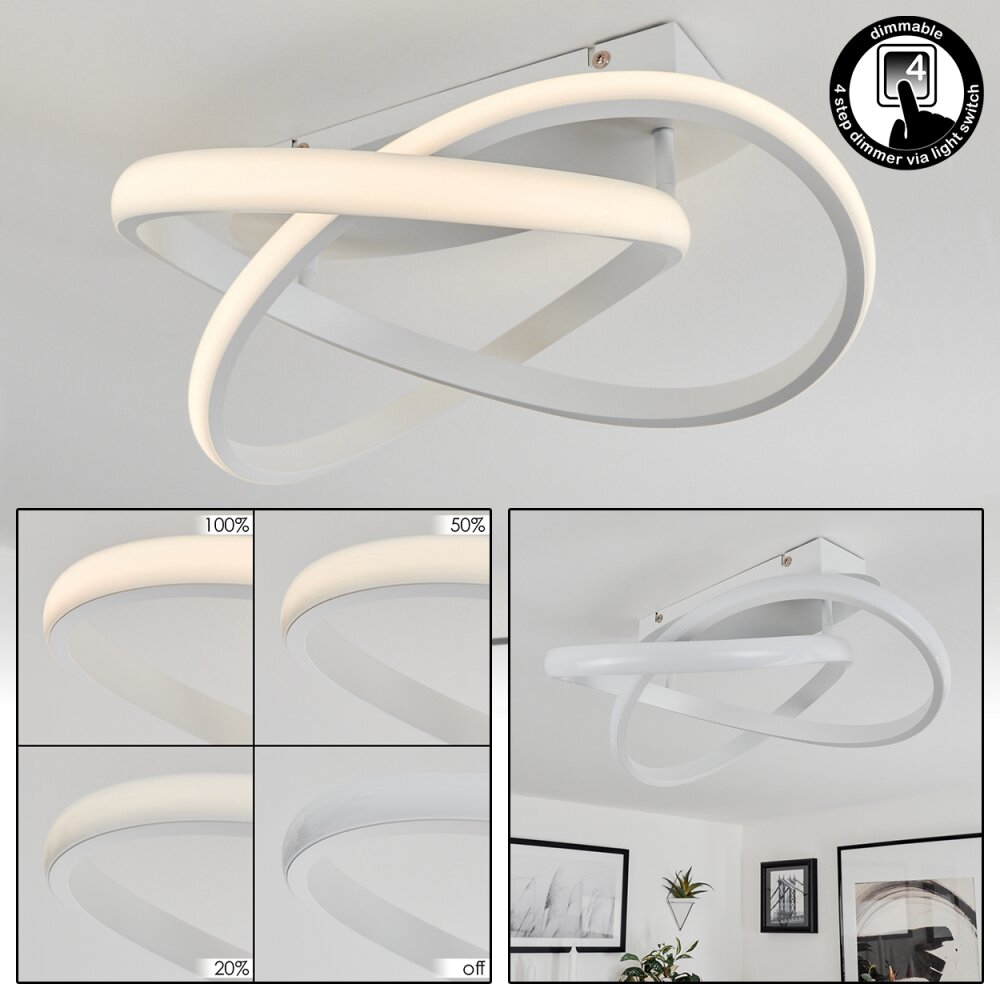 Cochato Lámpara de Techo LED Blanca, 1 luz main product photo