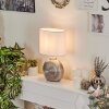 Lahnus Lámpara de mesa Cromo, Plata, 1 luz