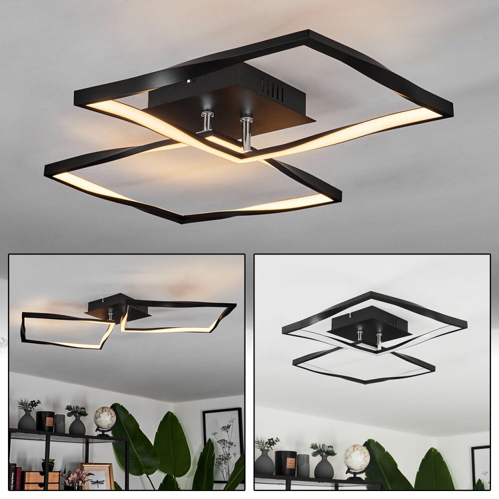 Kanchung Lámpara de Techo LED Negro, 1 luz main product photo