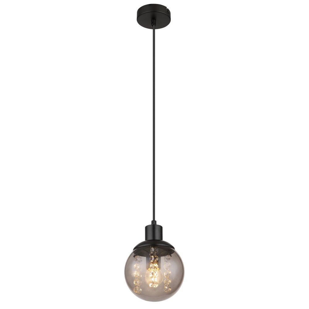 Globo RICHARD Lámpara Colgante Negro, 1 luz main product photo