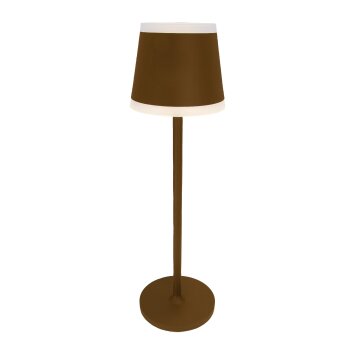 Globo RIDLEY Lámpara de mesa LED Color óxido, 1 luz