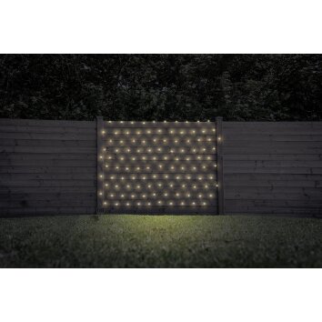 Globo SOLAR Tira de luces LED Verde, Negro, 100 luces