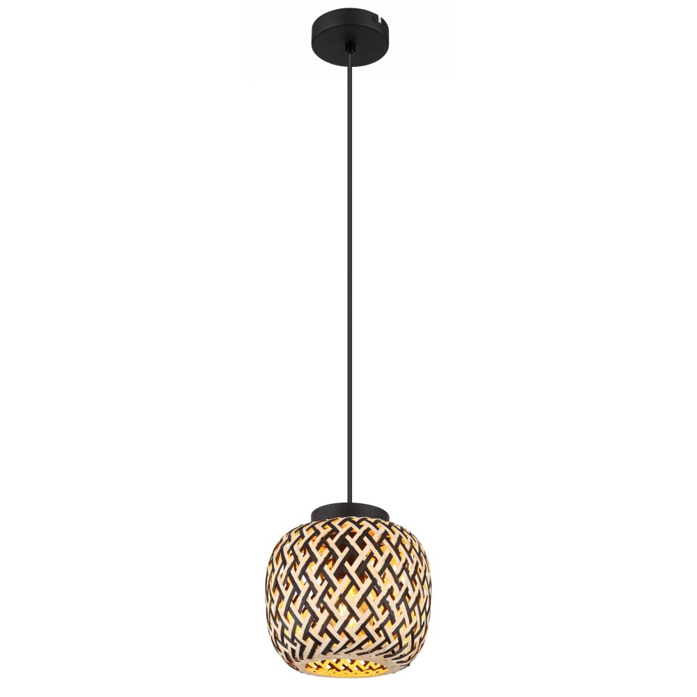 Globo COLLY Lámpara Colgante Negro, 1 luz main product photo