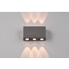 Trio Clyde Aplique para exterior LED Antracita, 2 luces Trio Clyde Aplique para exterior LED Antracita, 2 luces