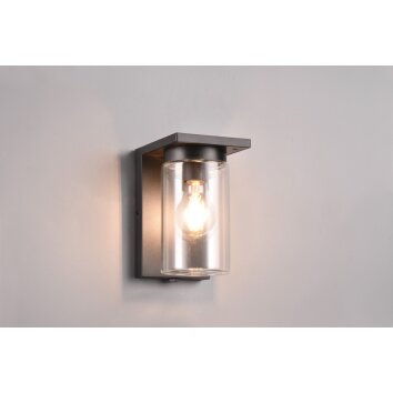 Trio Ardila Aplique para exterior Negro, 1 luz