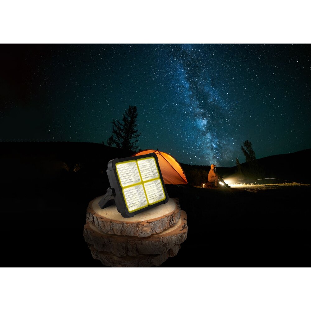 Globo SOLAR Foco proyector jardin LED Negro, 1 luz main product photo