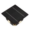 Globo SOLAR Aplique para exterior LED Negro, 1 luz