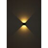 Globo SOLAR Aplique para exterior LED Negro, 1 luz