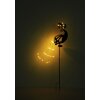 Globo SOLAR Lámpara de decoración LED Plata Antigua, Negro, 39 luces