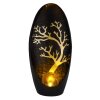 Globo SOLAR Lámpara de decoración LED dorado, Negro, 1 luz