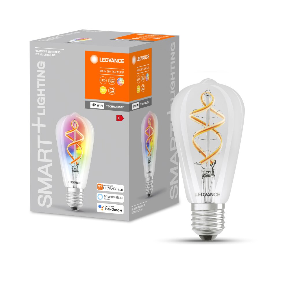 LEDVANCE Smart+ LED E27 4,5 watt 2700 Kelvin 300 lúmenes main product photo