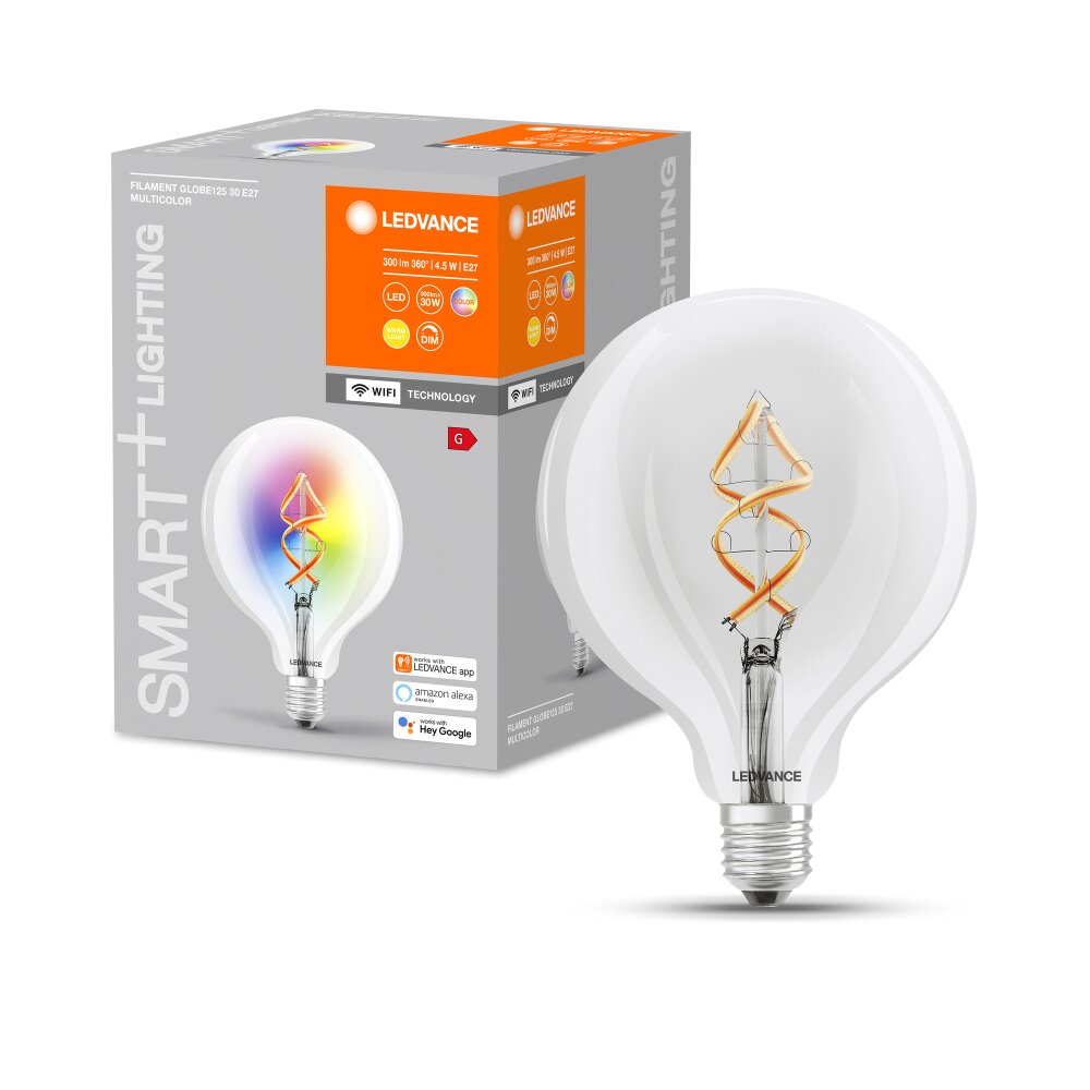 LEDVANCE Smart+ LED E27 4,5 watt 2700 Kelvin 300 lúmenes main product photo