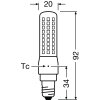 OSRAM LED E14 7 watt 2700 Kelvin 806 Lumen