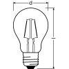 OSRAM Retrofit LED E27 1,5 W 2700 Kelvin 136 Lumen