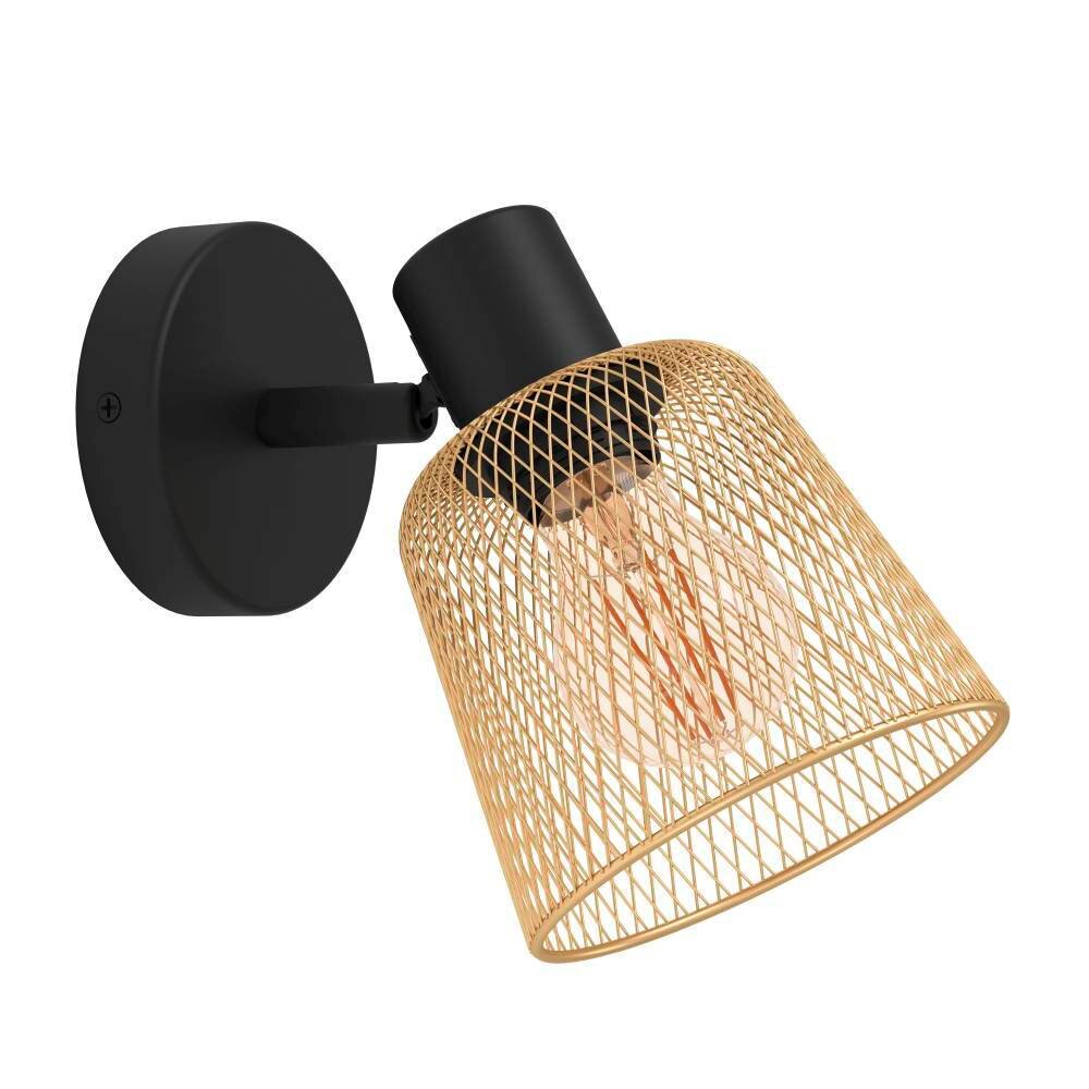 Eglo COSLADA Aplique Negro, 1 luz main product photo
