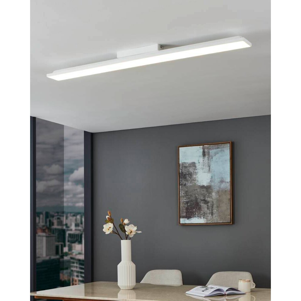 Eglo TURCONA-B Lámpara de Techo LED Blanca, 1 luz main product photo