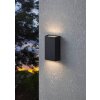 Eglo SPONGANO Aplique para exterior LED Negro, 2 luces