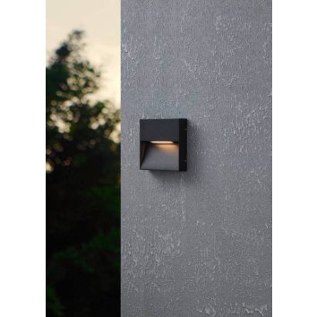 Eglo MARUGGIO Aplique para exterior LED Negro, 1 luz