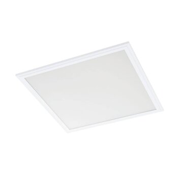 Eglo SALOBRENA-C Lámpara de Techo LED Blanca, 1 luz, Mando a distancia