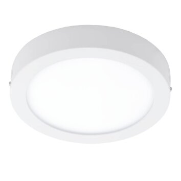 Eglo FUEVA-C Lámpara de Techo LED Blanca, 1 luz