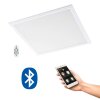 Eglo SALOBRENA-C Lámpara de Techo LED Blanca, 1 luz, Mando a distancia