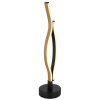 Globo GERONIMO Lámpara de mesa LED Color madera, Negro, 1 luz