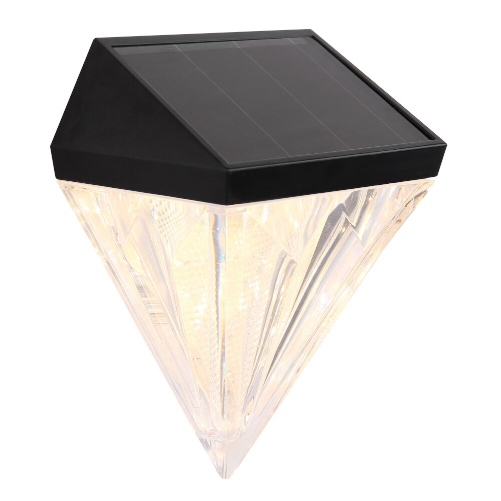 Globo SOLAR Aplique para exterior LED Negro, 1 luz main product photo