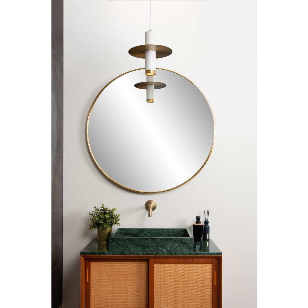 Lucide SELIN Lámpara Colgante Blanca, 1 luz main product photo