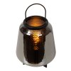 Lucide SISKA Lámpara de mesa Negro, 1 luz