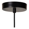 Lucide SISKA Lámpara Colgante Negro, 1 luz