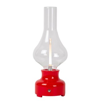 Lucide JASON Lámpara de mesa LED Rojo, 1 luz
