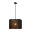 Lucide TAGALOG Lámpara Colgante Negro, 1 luz