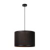 Lucide TAGALOG Lámpara Colgante Negro, 1 luz