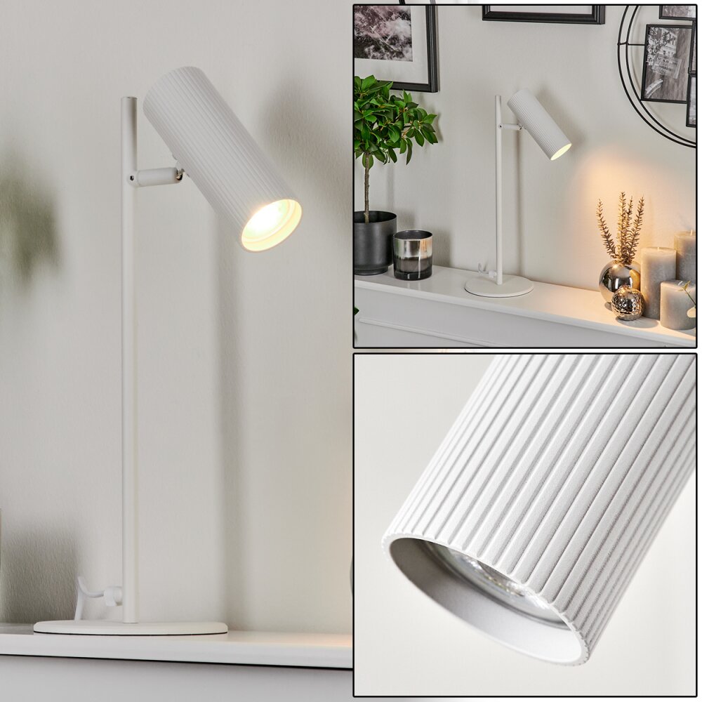 Trutielle Lámpara de mesa Blanca, 1 luz main product photo