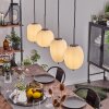 Verbania Lámpara Colgante Blanca, 4 luces