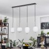 Verbania Lámpara Colgante Blanca, 4 luces
