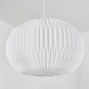 Regufe Lámpara Colgante Blanca, 1 luz