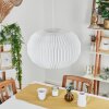 Regufe Lámpara Colgante Blanca, 1 luz