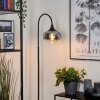 Azurara Lámpara de Pie Negro, 1 luz