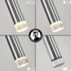 Krachang Lámpara Colgante LED Aluminio, 1 luz