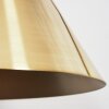 Hueso Lámpara de mesa Negro, 1 luz