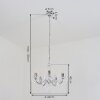 Malmback Lámpara de araña Cromo, Transparente, claro, 5 luces